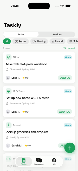 Task board